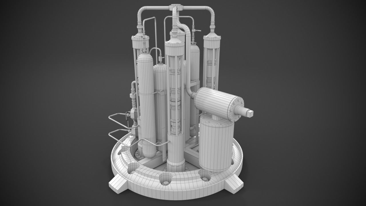 Industrial device 3D model_16