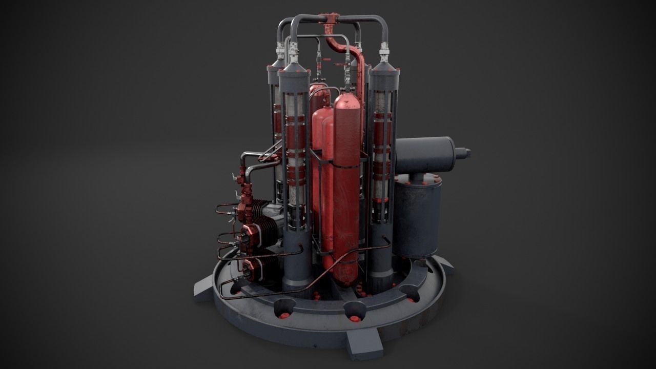 Industrial device 3D model_6