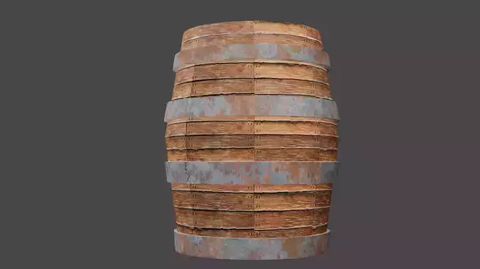 Realistic old pirates ships barrel