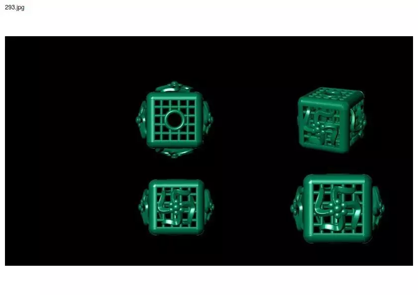 1 size stl beeds 3D print model_0