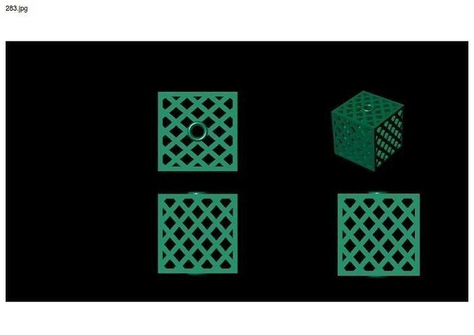 3 size stl beeds 3D print model