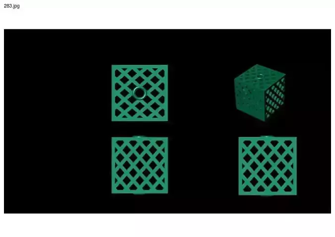 3 size stl beeds 3D print model
