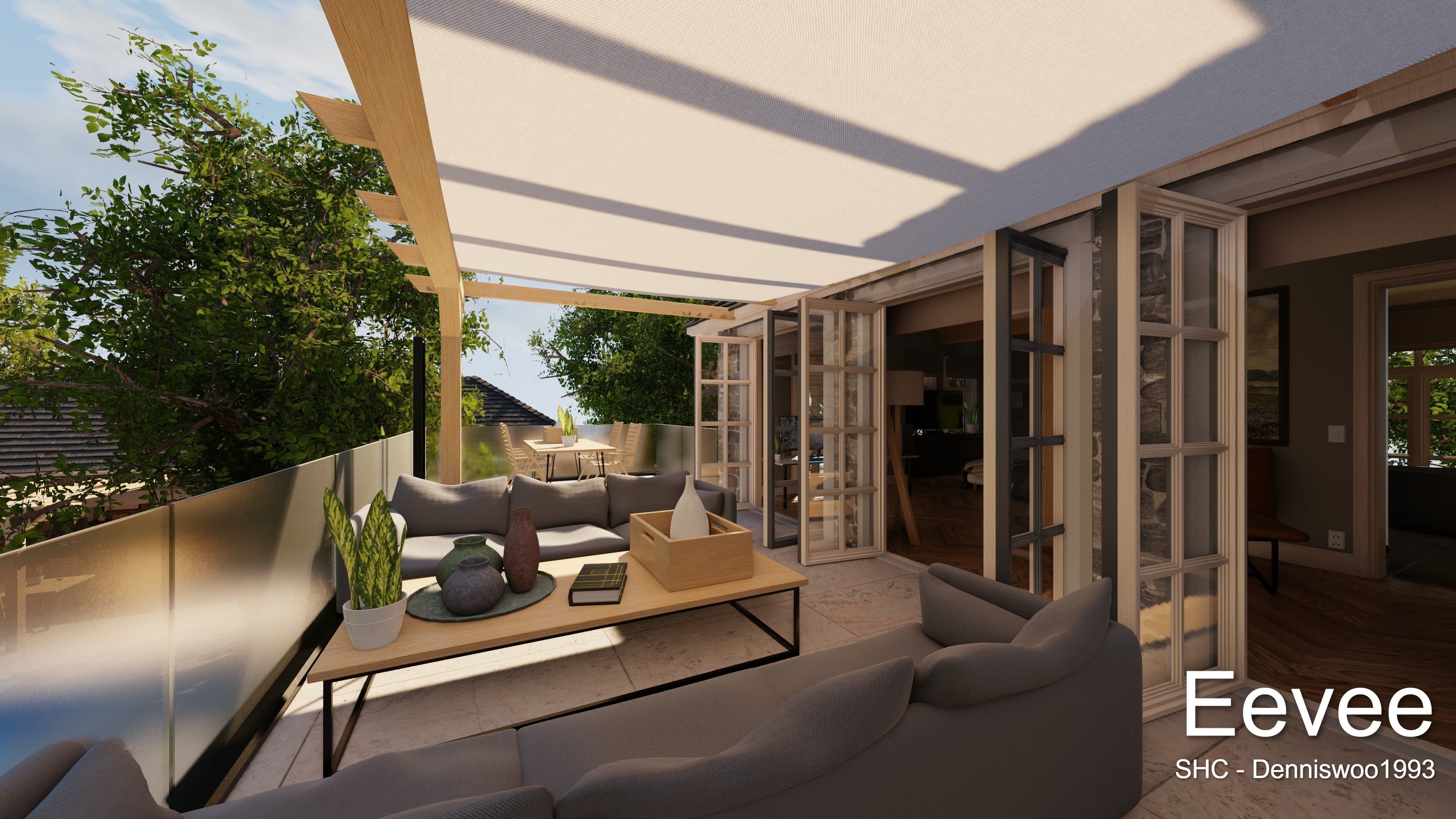 Large Mansion 2021 Blender Eevee and Cycles 1 3D model_63