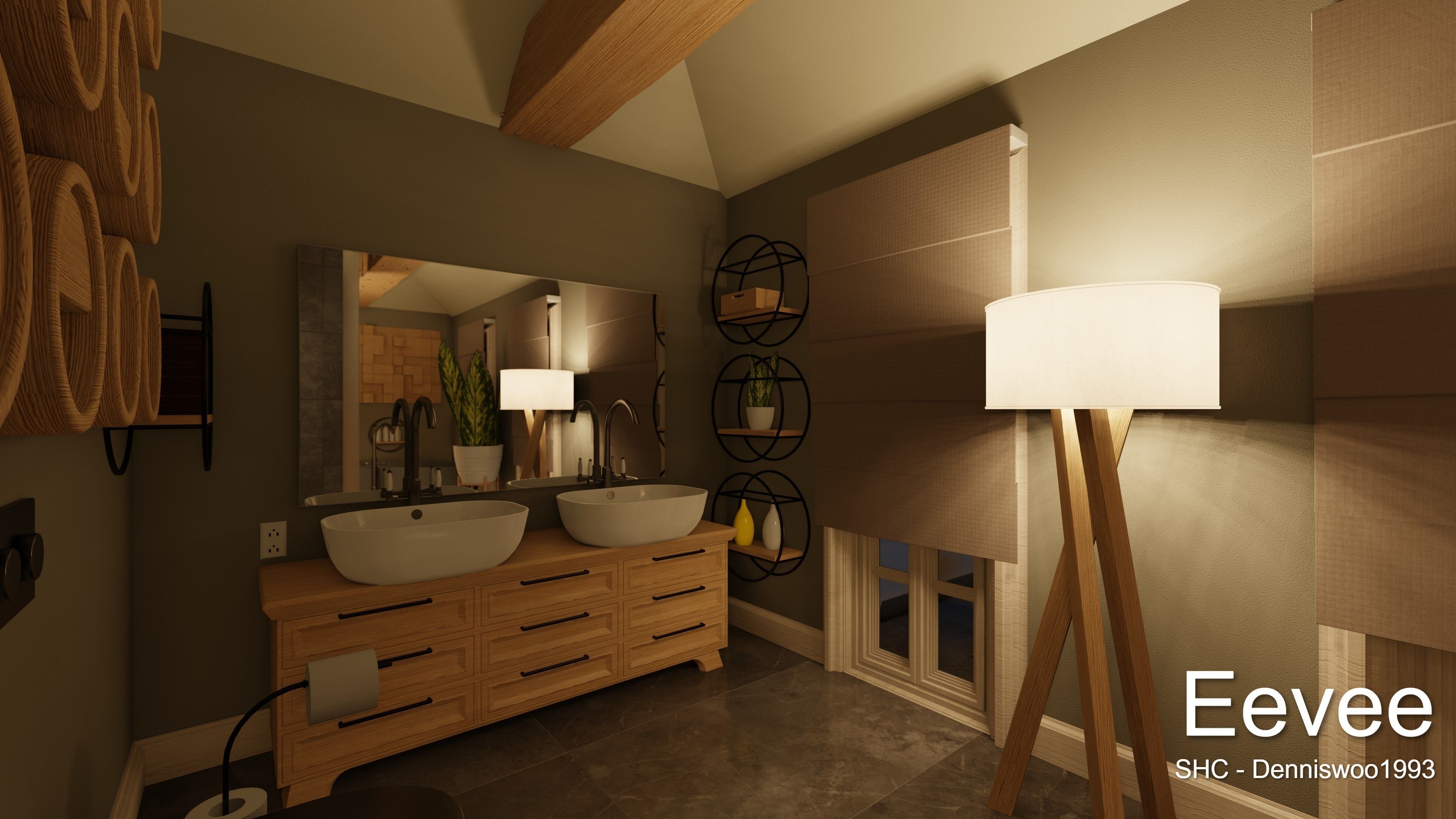 Large Mansion 2021 Blender Eevee and Cycles 1 3D model_101