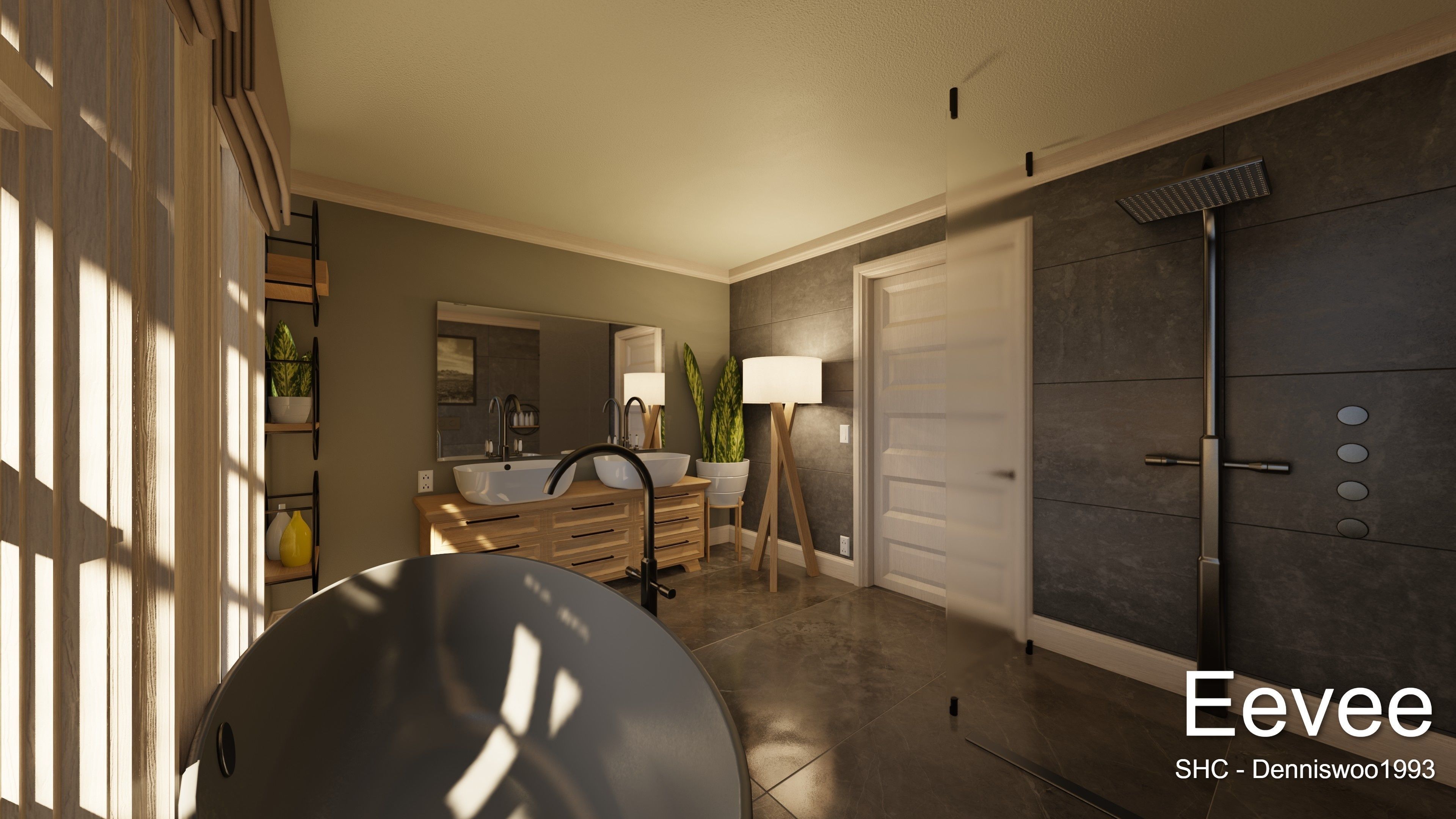 Large Mansion 2021 Blender Eevee and Cycles 1 3D model_67