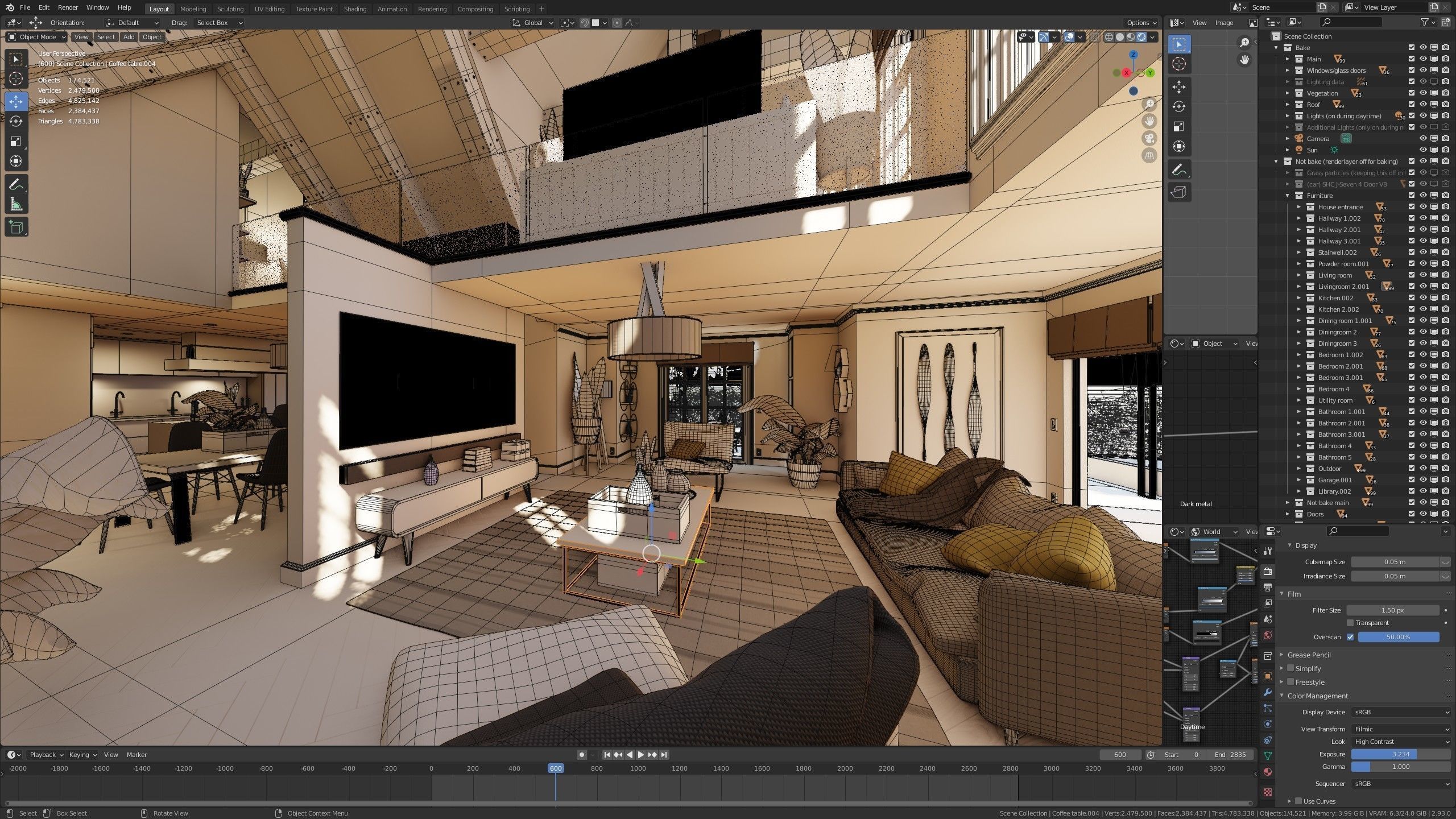 Large Mansion 2021 Blender Eevee and Cycles 1 3D model_111