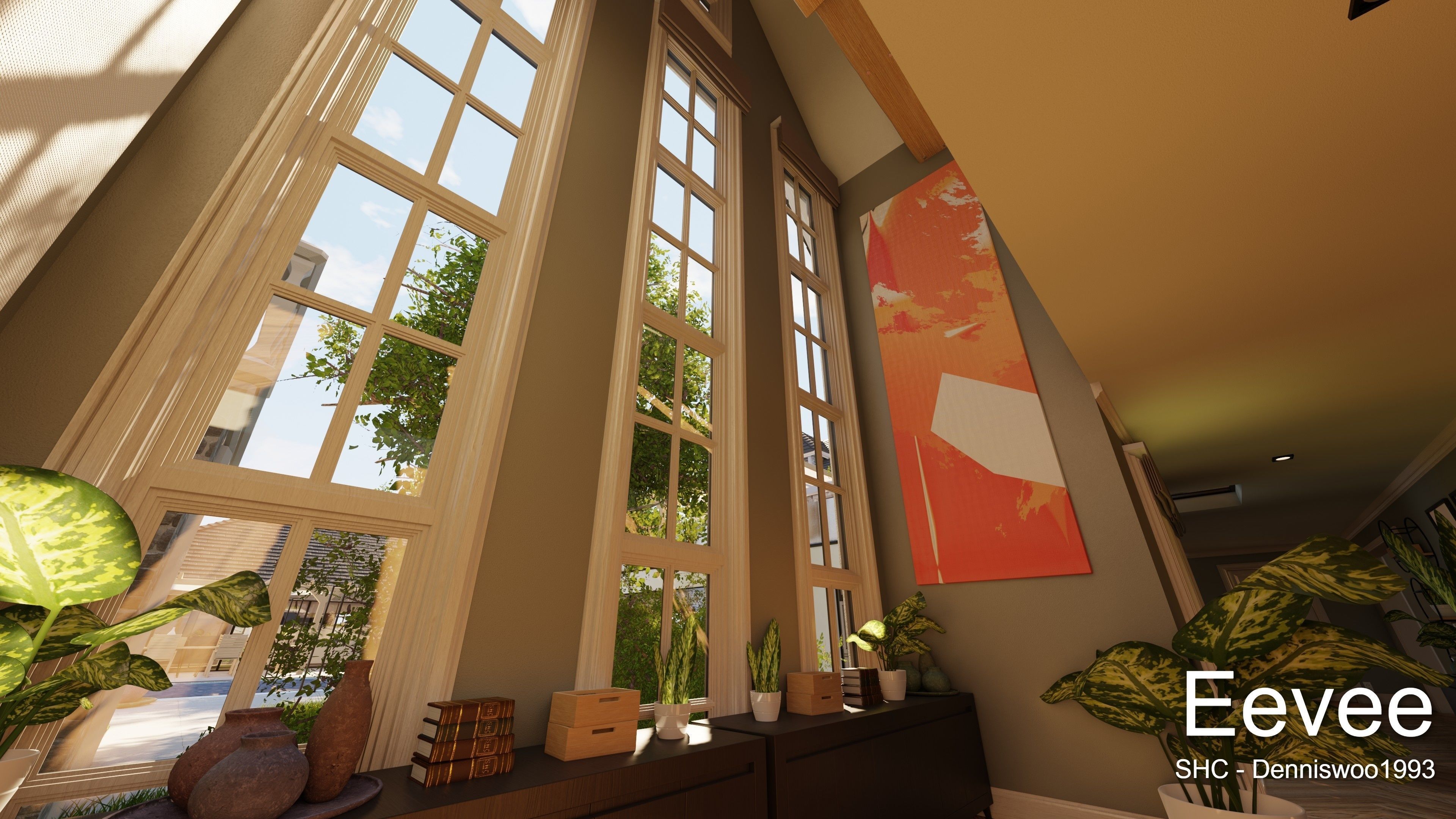 Large Mansion 2021 Blender Eevee and Cycles 1 3D model_52