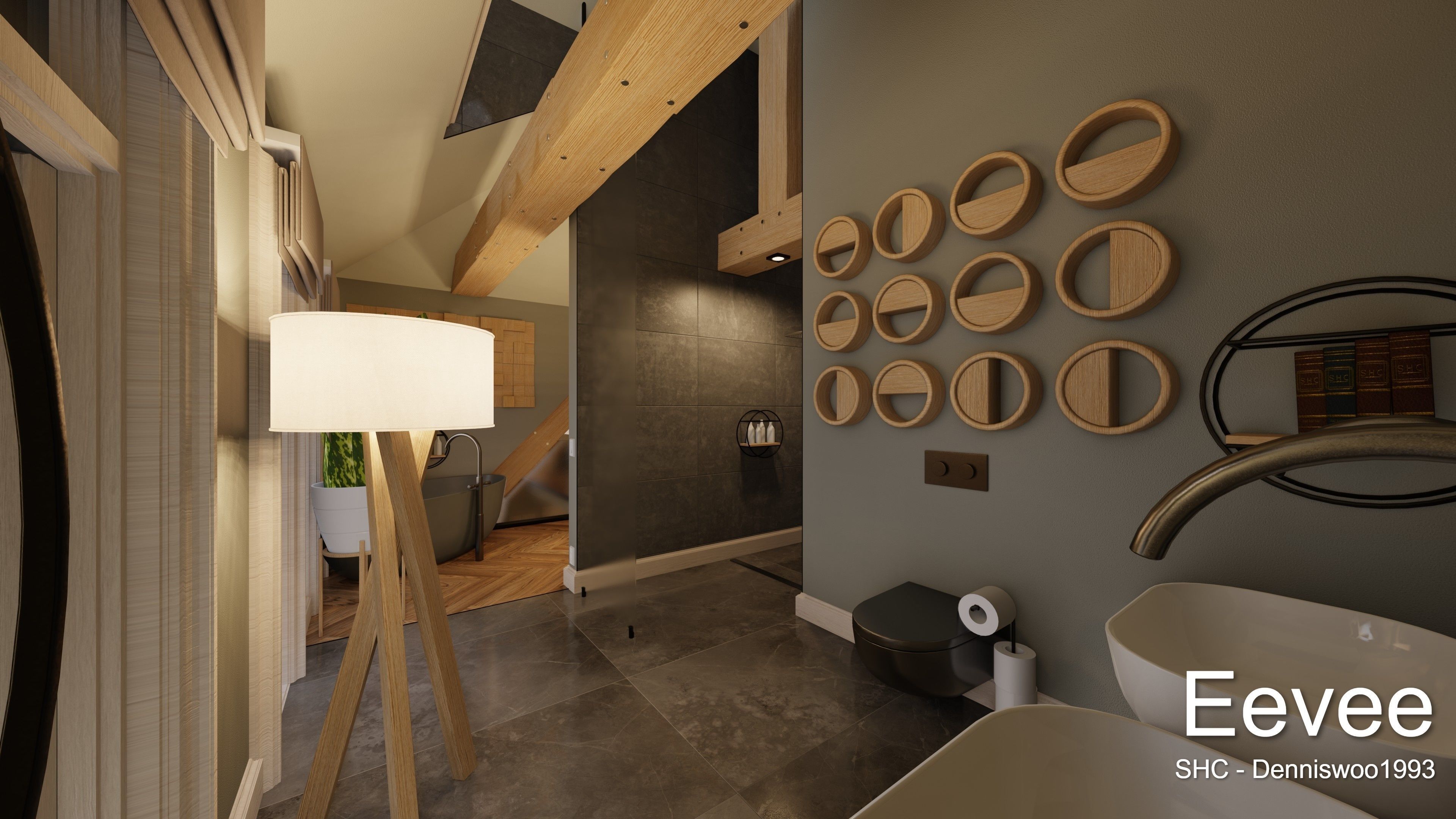 Large Mansion 2021 Blender Eevee and Cycles 1 3D model_82