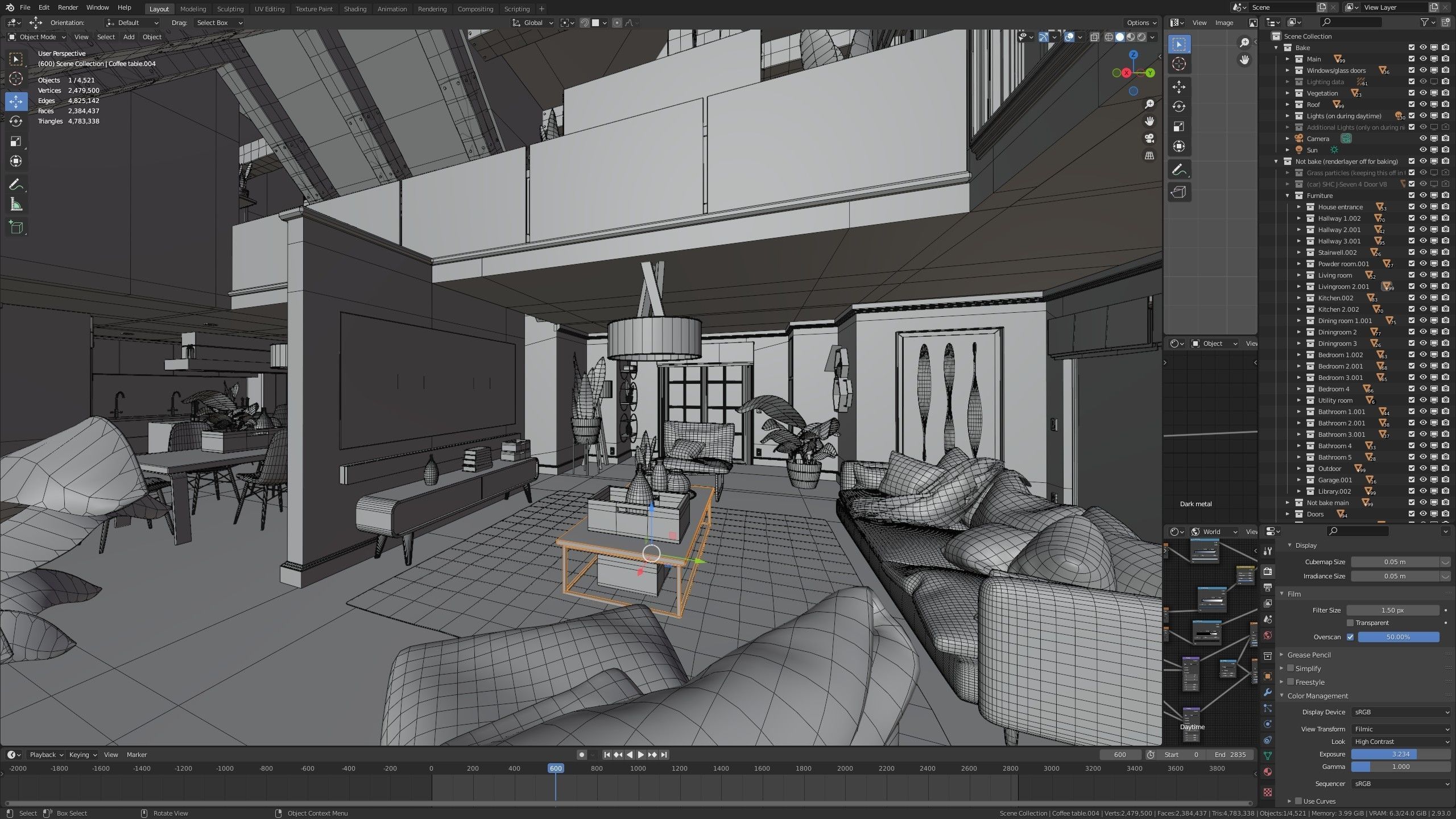 Large Mansion 2021 Blender Eevee and Cycles 1 3D model_112