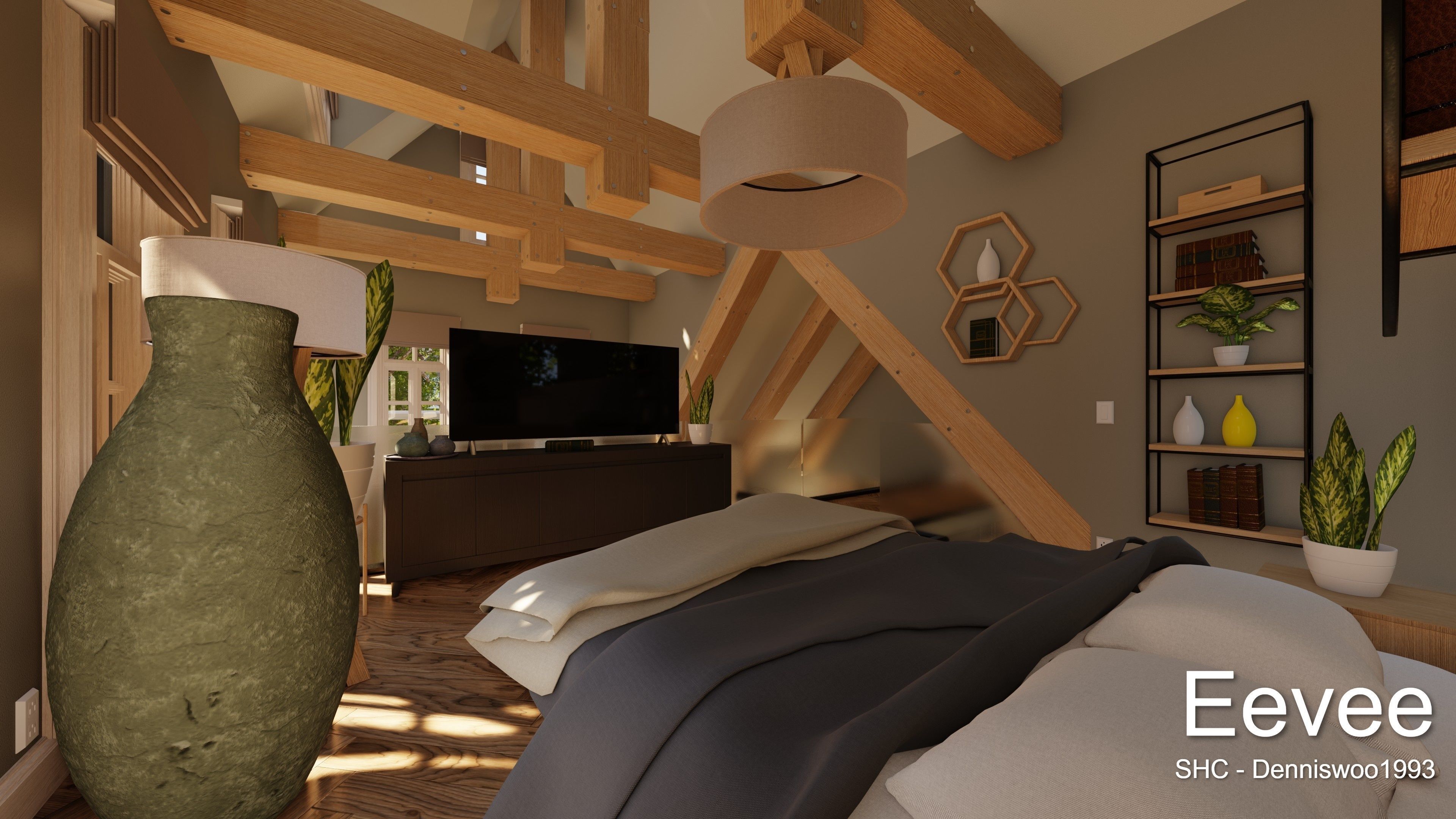 Large Mansion 2021 Blender Eevee and Cycles 1 3D model_81