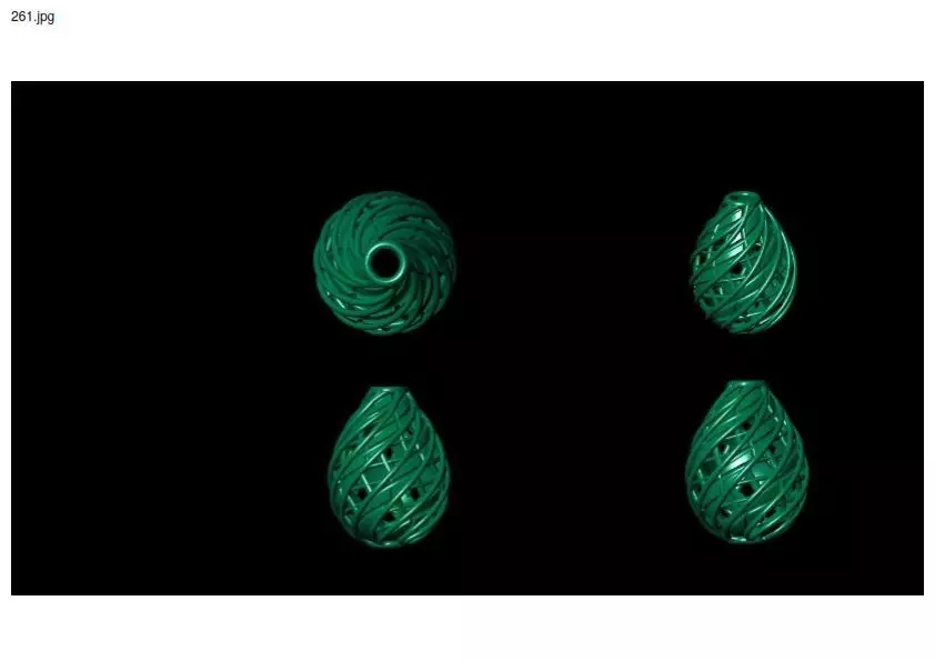 1 size stl beeds 3D print model_0