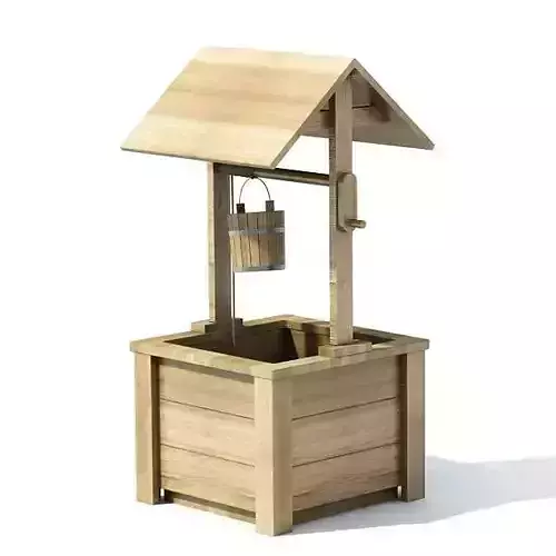 Wooden Water Well