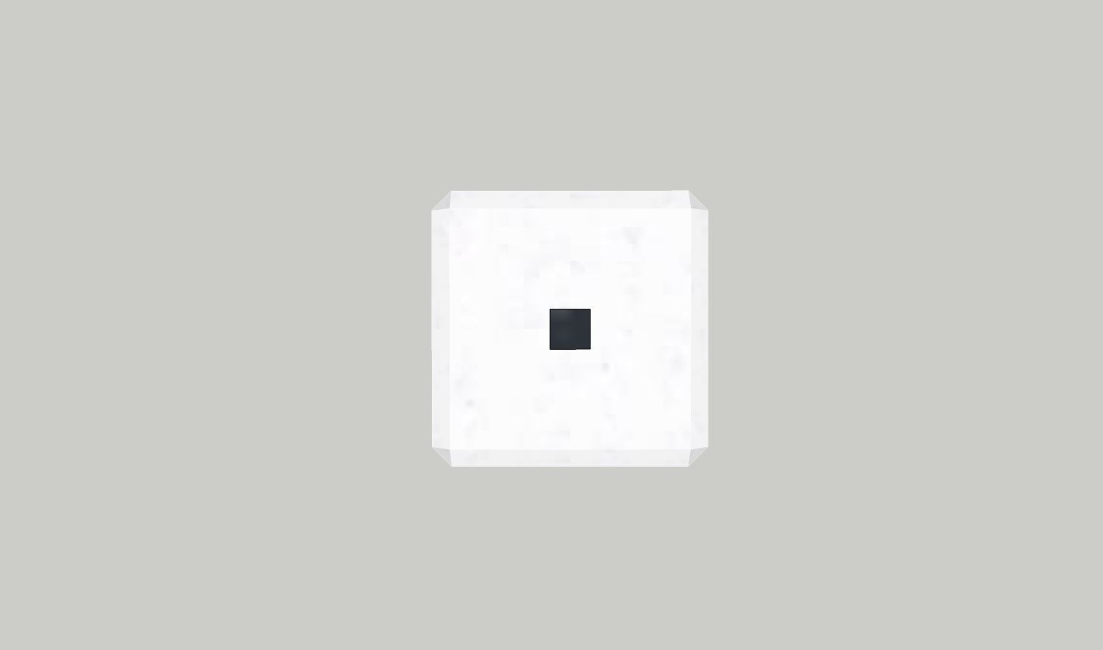 Pixel cube Free low-poly 3D model_1
