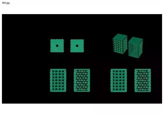 2 size stl beeds 3D print model