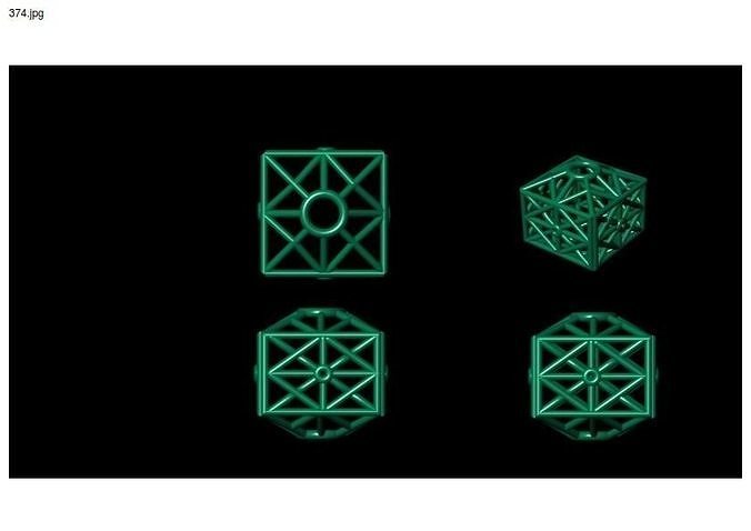 1 size stl beeds 3D print model