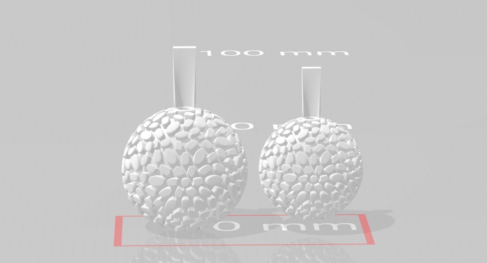 2 size stl beeds 3D print model_1