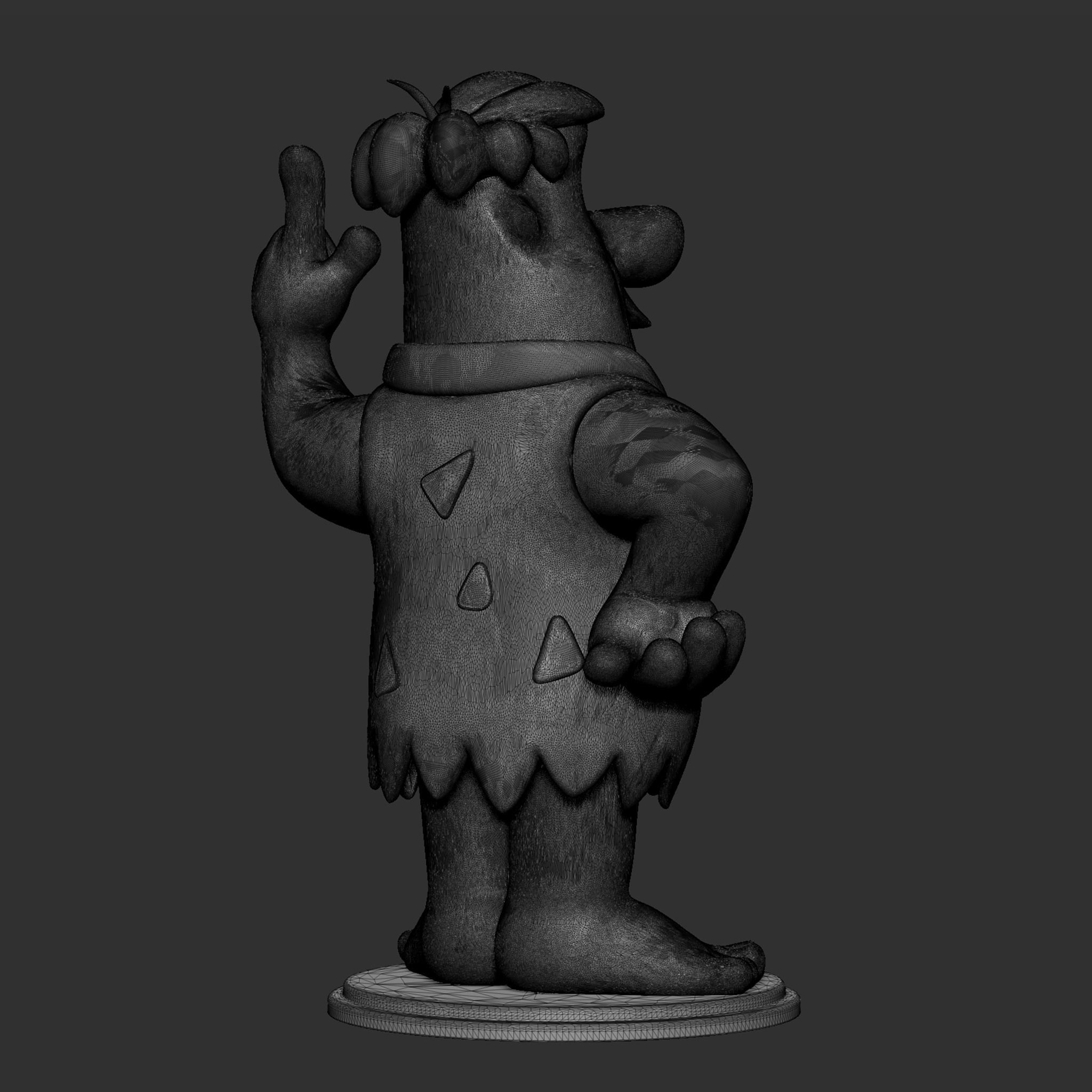 Fred Flintstone 3D print model_28