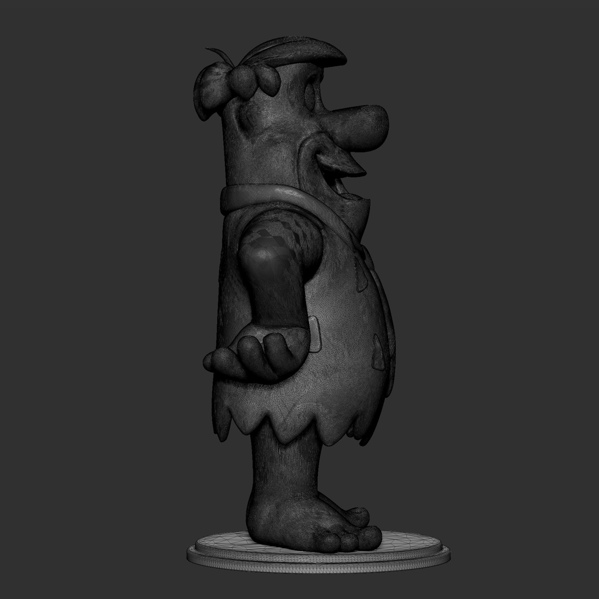 Fred Flintstone 3D print model_27