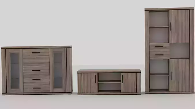 Pack  Tv cabinet - Sideboard buffet - shelve