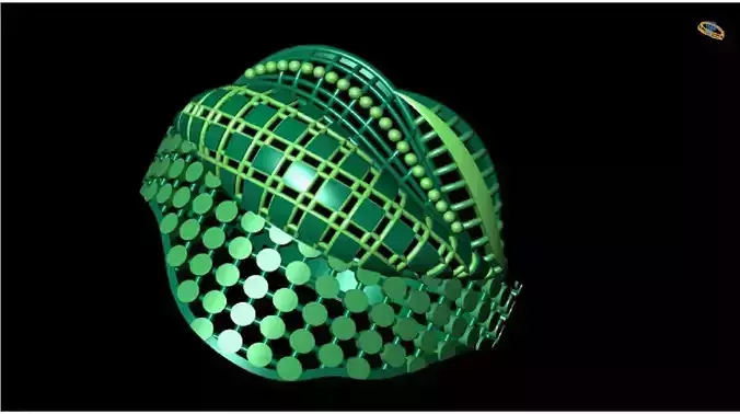 Ring 5 checkered ball