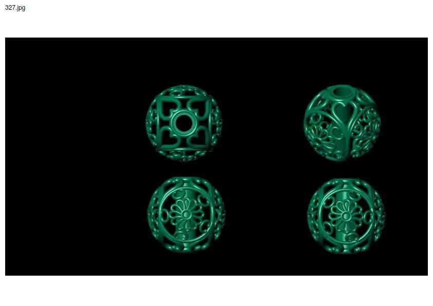 1 size stl beeds 3D print model_0