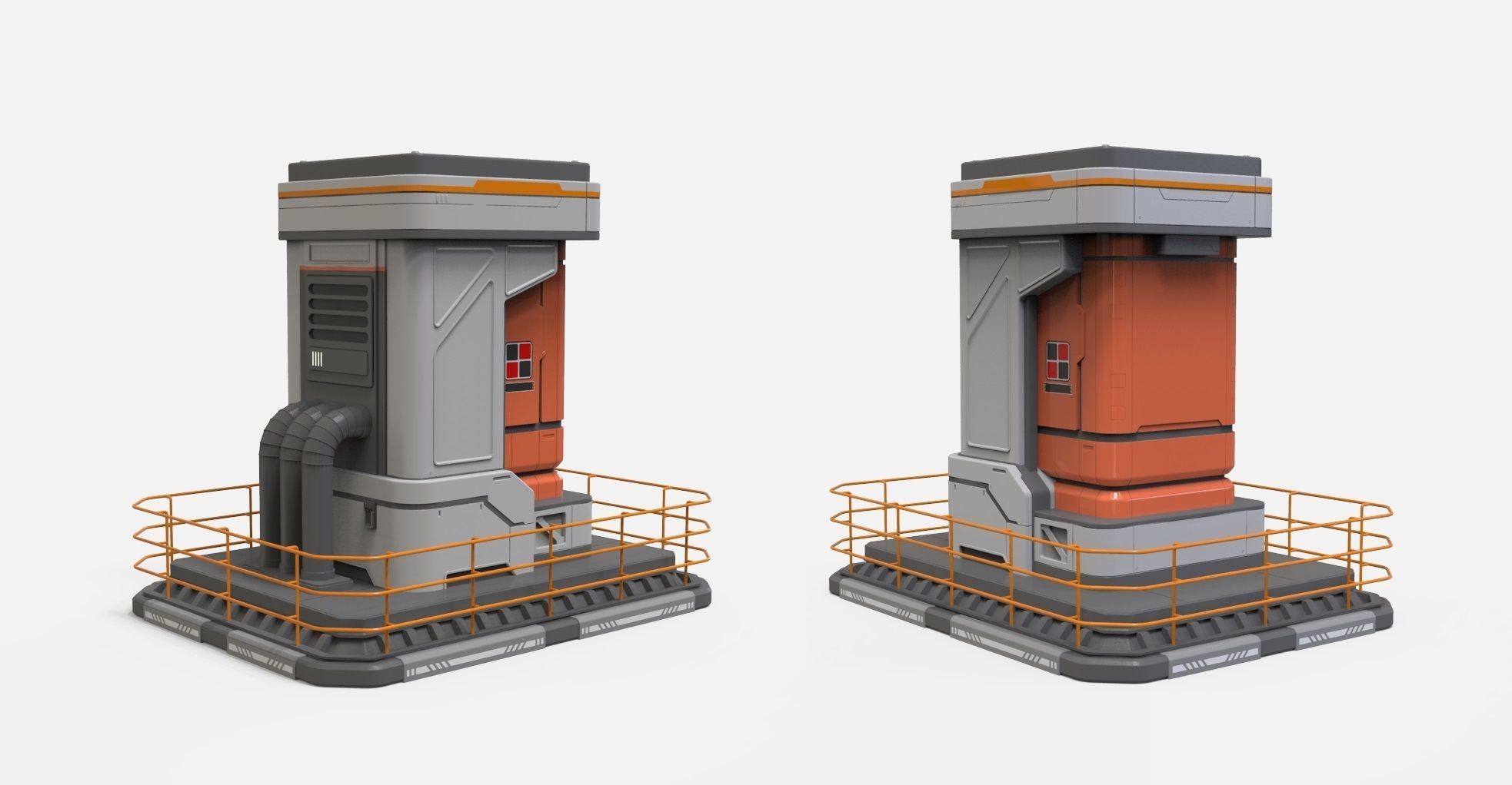 sci fi props 4 3D model_20