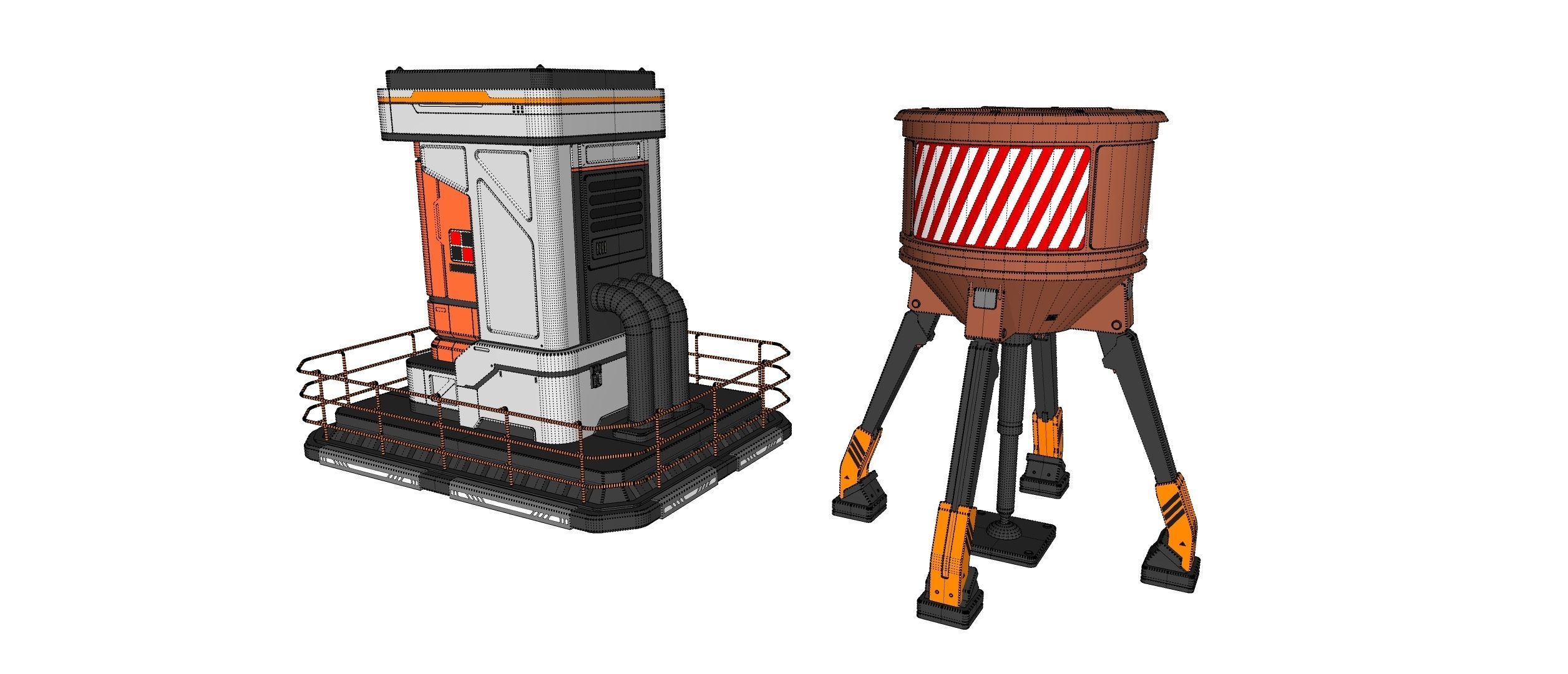 sci fi props 4 3D model_33