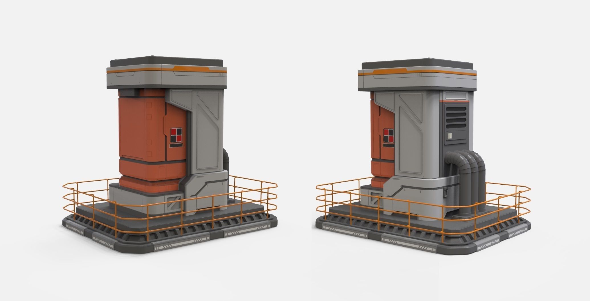 sci fi props 4 3D model_19