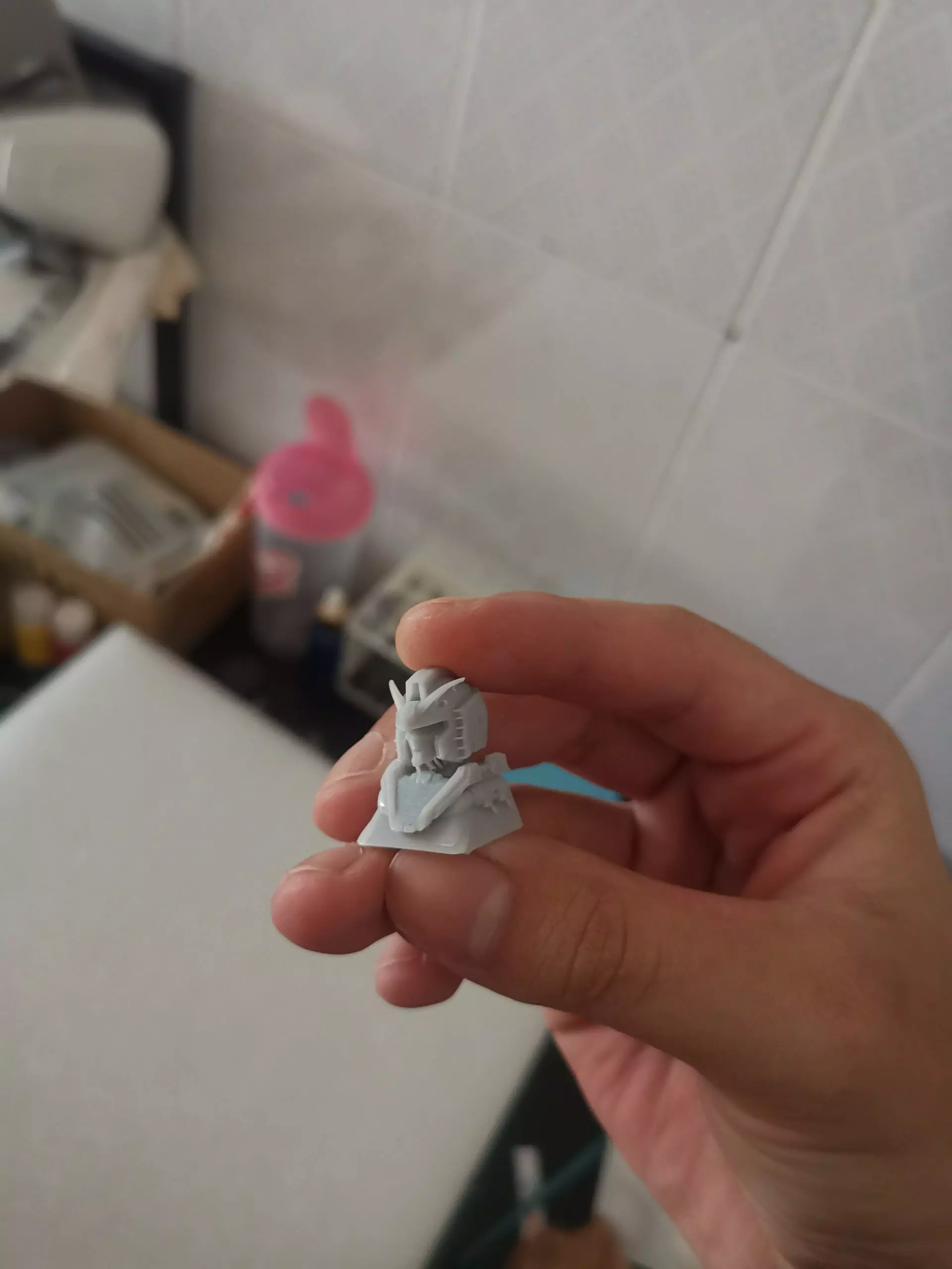 Keycap Gundam RX 78 3D print model_0