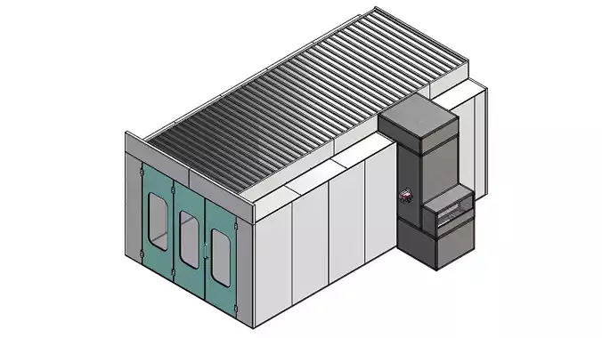 AUTOMOTIVE PAINTING CABIN