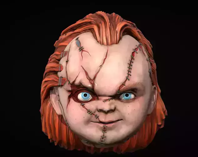 Chucky Head 3D model