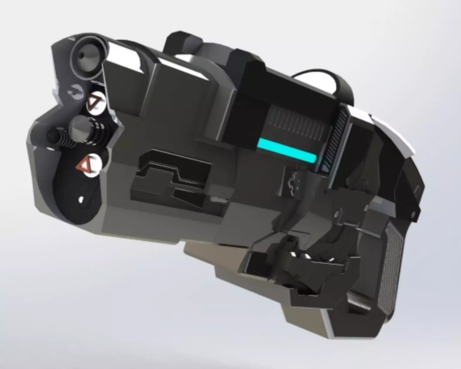 Captain Colds Ice Blaster 3D print model_0