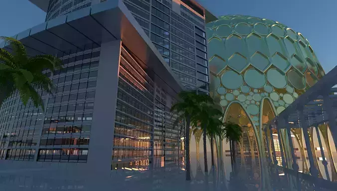 EXPO 2020 DUBAI  - DOOM 3D model