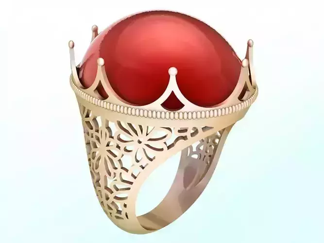 Gemstone Rings - Oval stone ring - Womens Rings