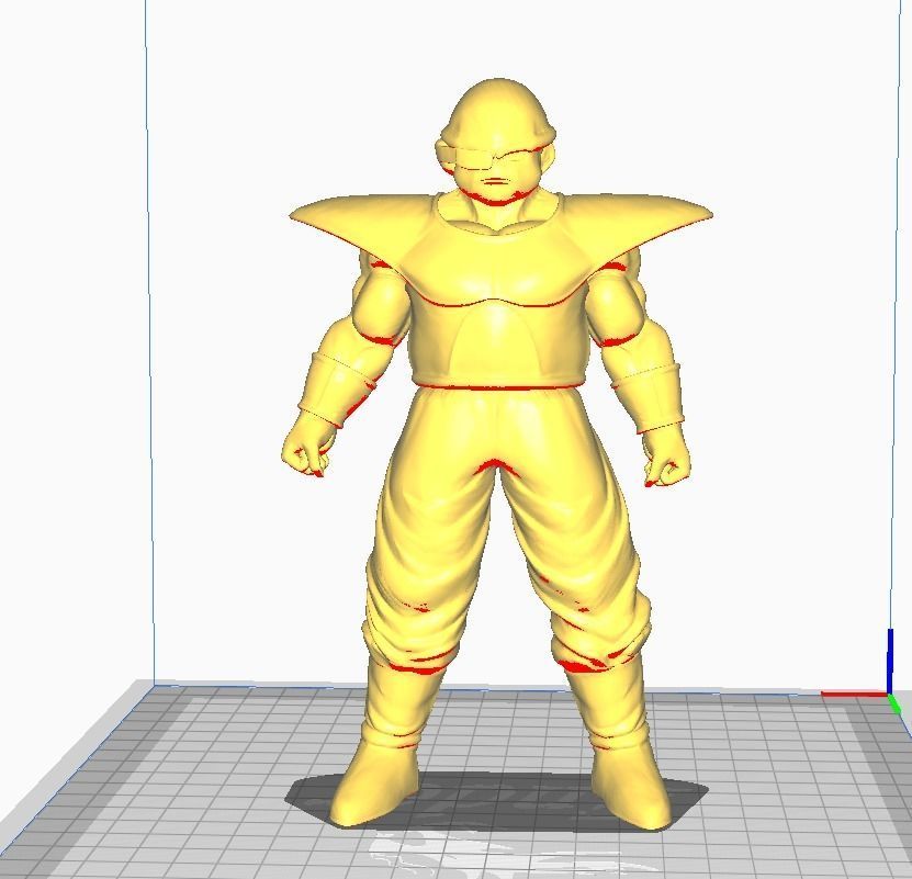 Frieza Soldier 2 3D Model 3D print model_1