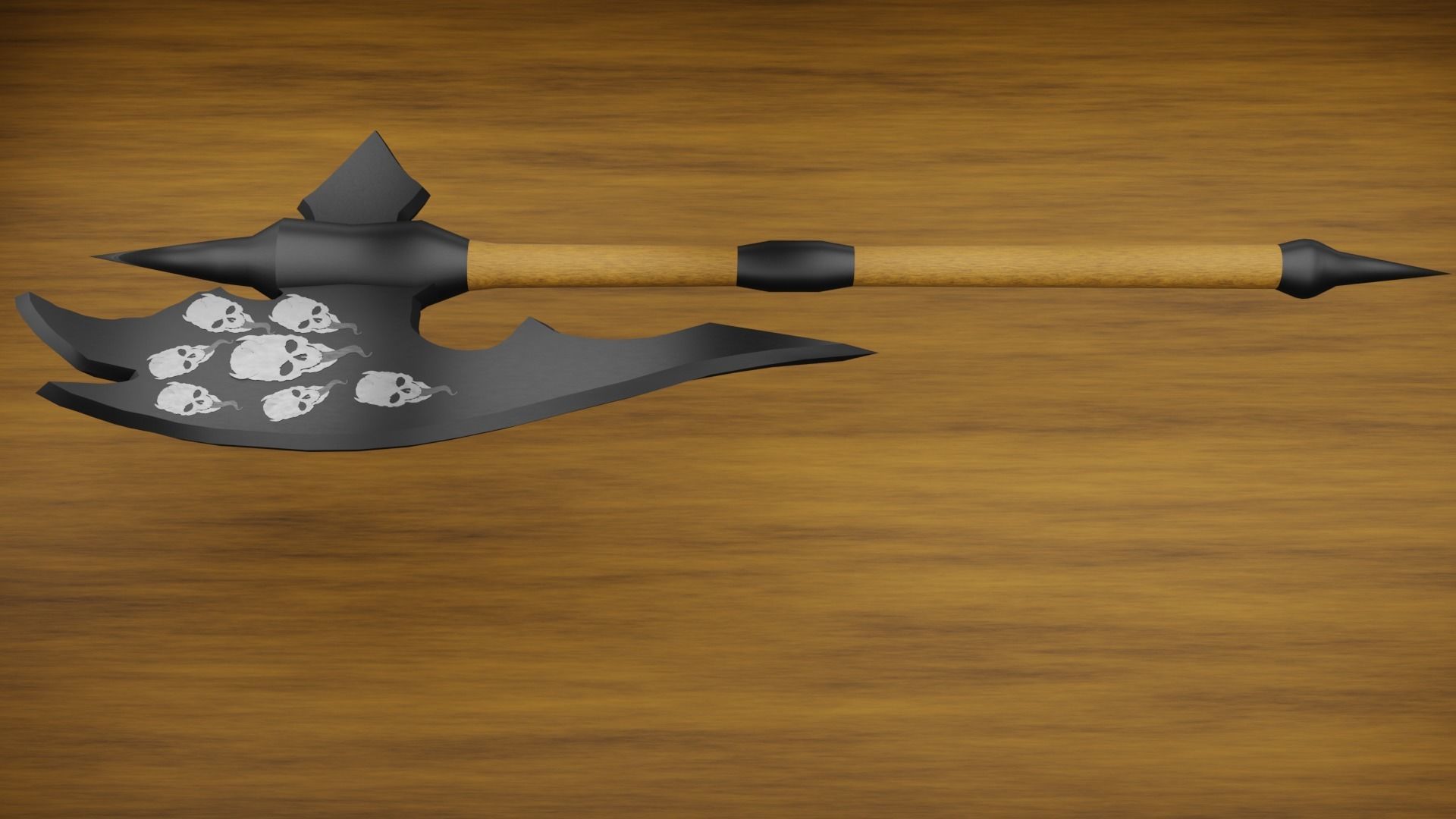 berserk axe 3D model_2