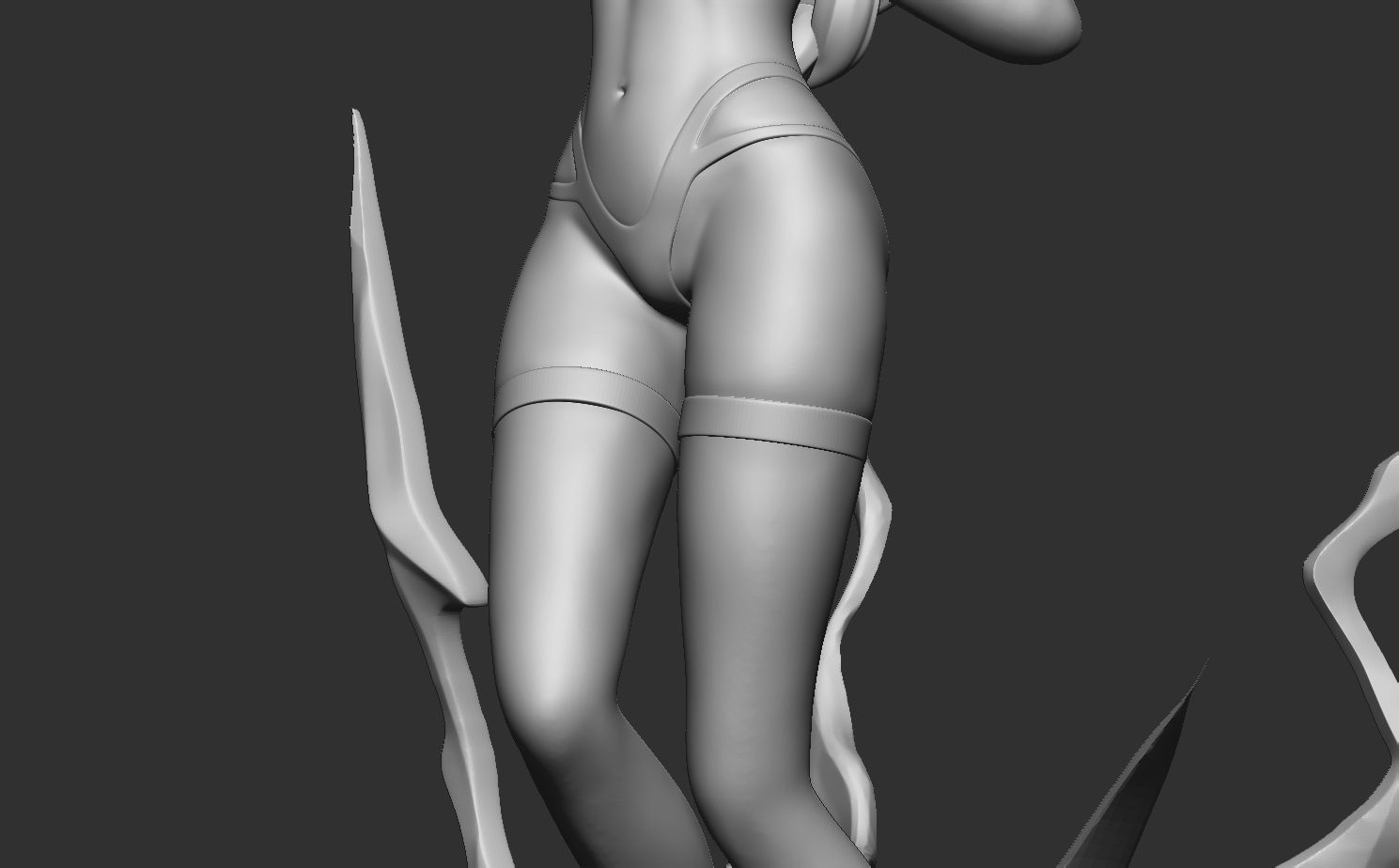 3Dprint - NSFW Raiden Shogun Baal fanart 3D print model_8