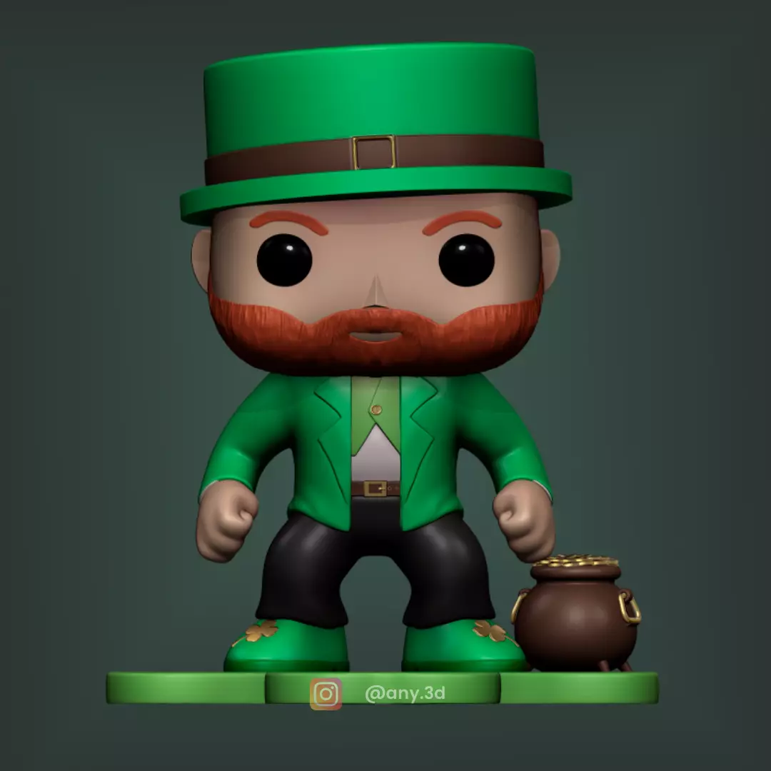 Saint Patricks Day Funko Pop 3D print model_0