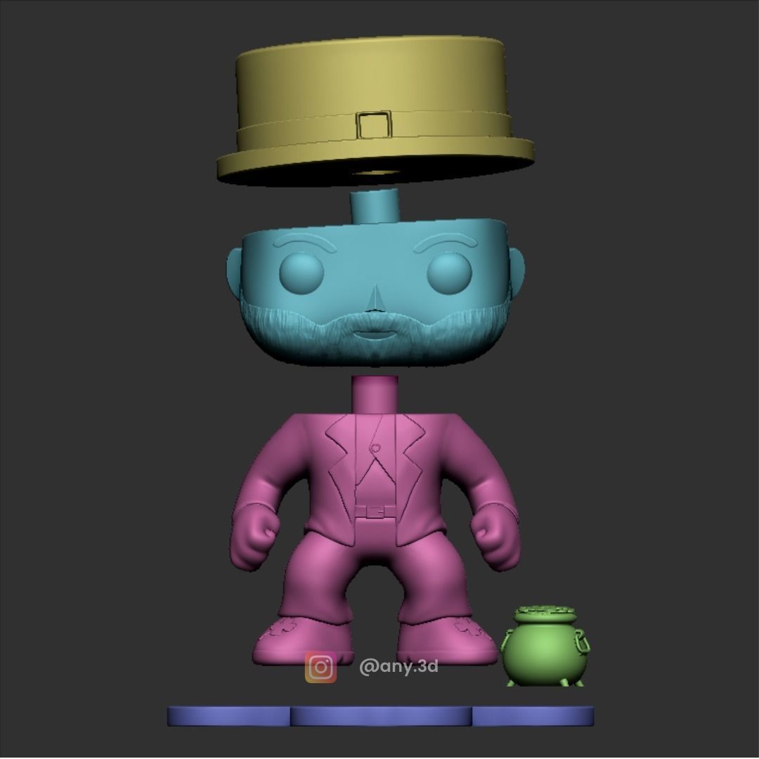 Saint Patricks Day Funko Pop 3D print model_1
