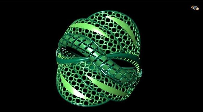 Ring 9 mask 3D print model