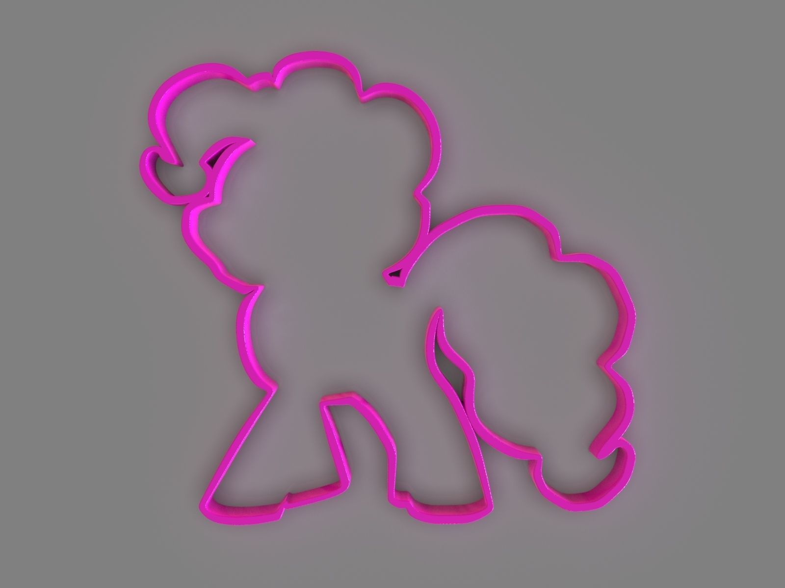My Little Pony Cookie Cutter Pack 3D print model_10