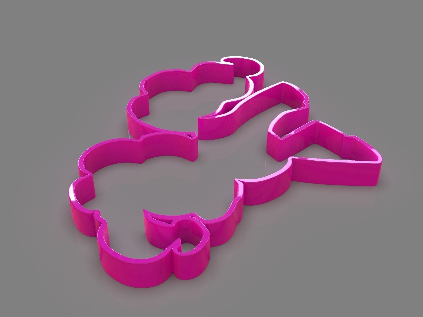 My Little Pony Cookie Cutter Pack 3D print model_14