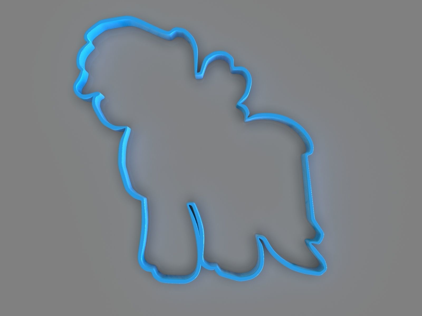 My Little Pony Cookie Cutter Pack 3D print model_15