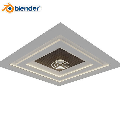 Ceiling Minimalist Free low-poly 3D model
