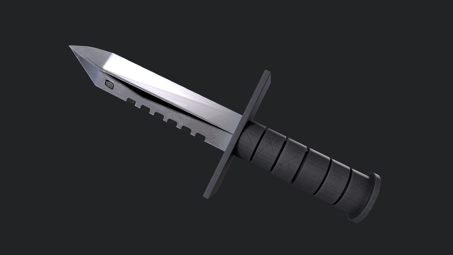 3D model 3D CsGo Bayonet Knife VR / AR / low-poly | CGTrader