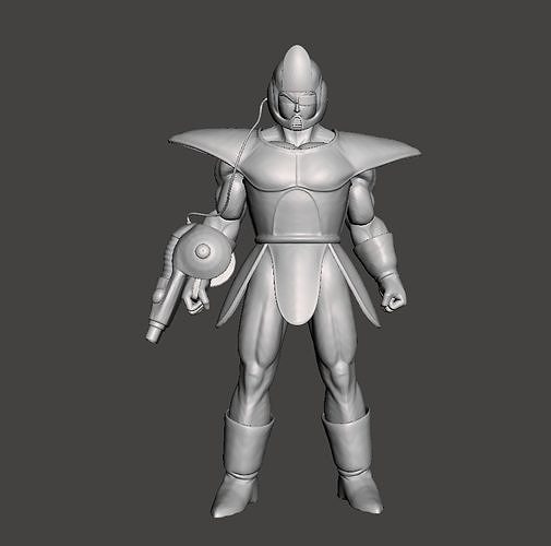 Raspberry 3D Model golden saiyan 3D print model