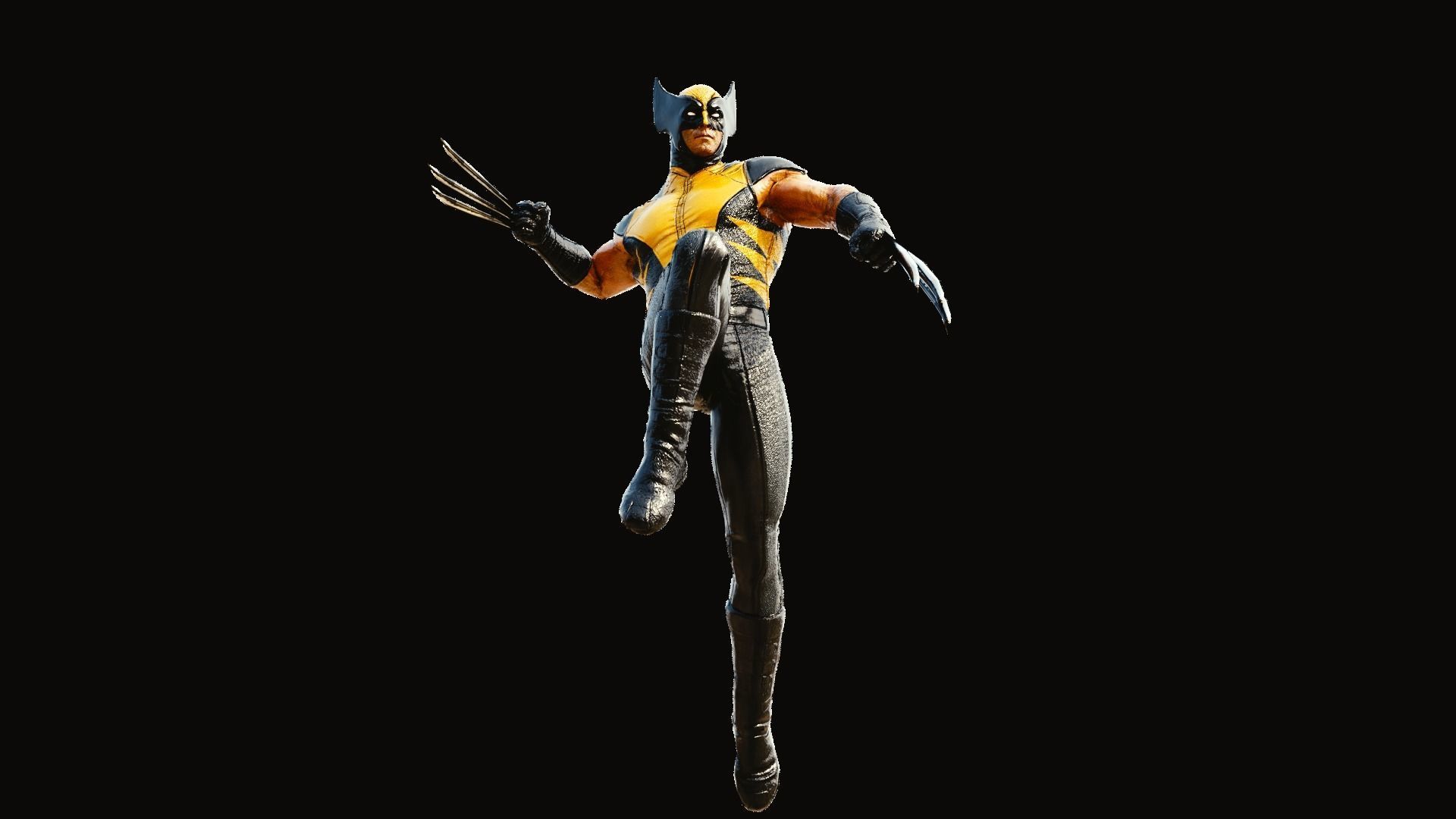 Wolverine hd wallpaper 3D model_2