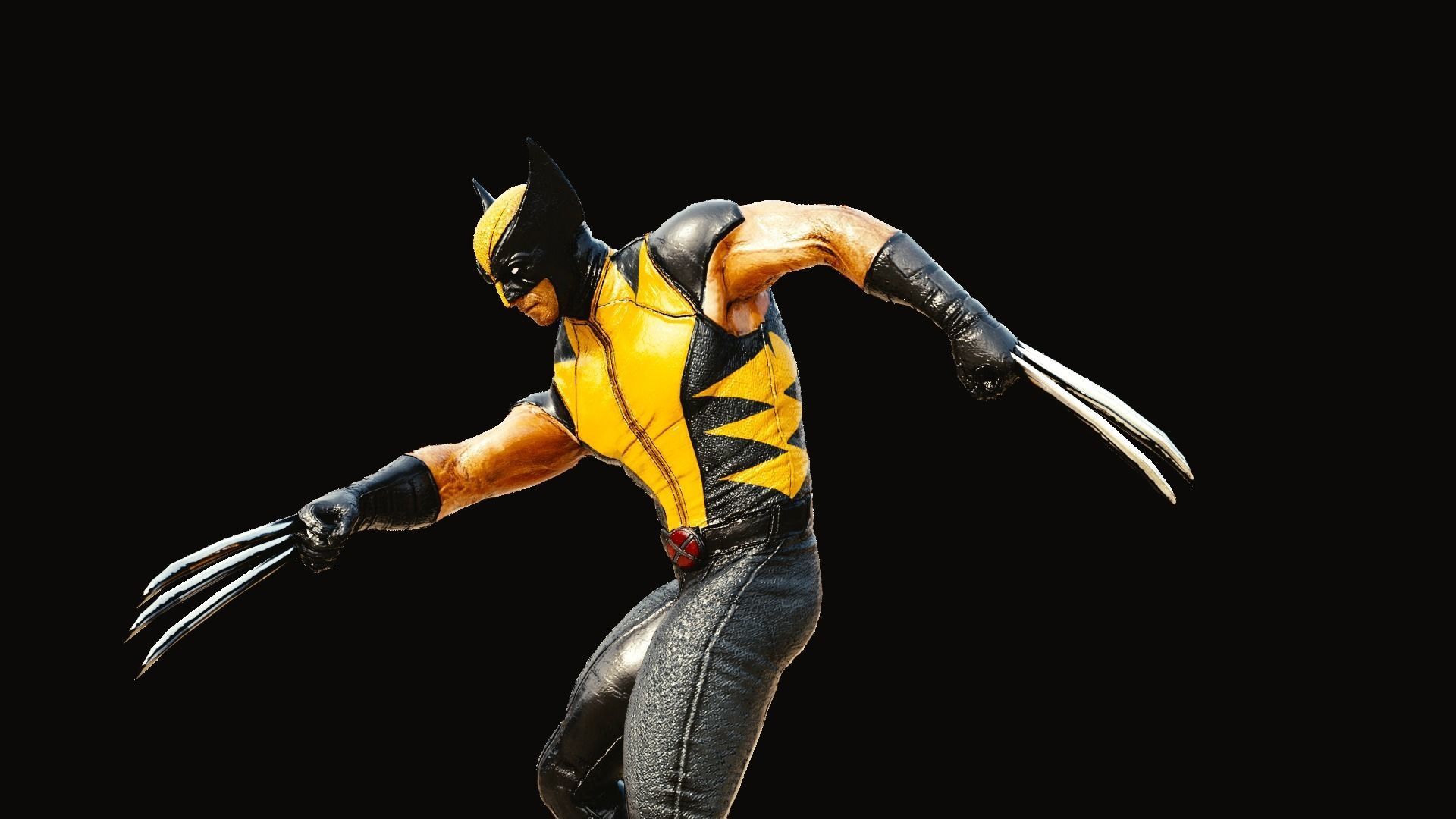 Wolverine hd wallpaper 3D model_10