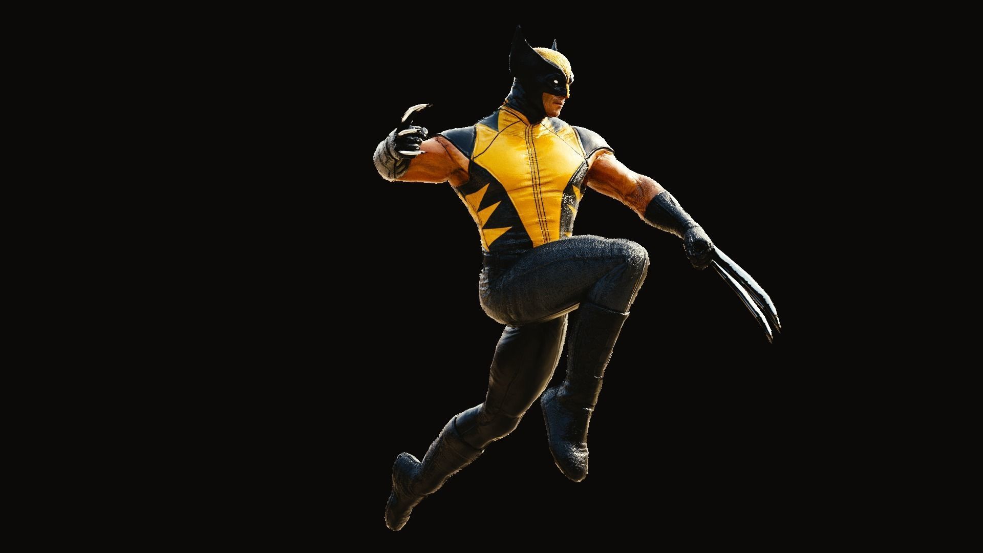 Wolverine hd wallpaper 3D model_4