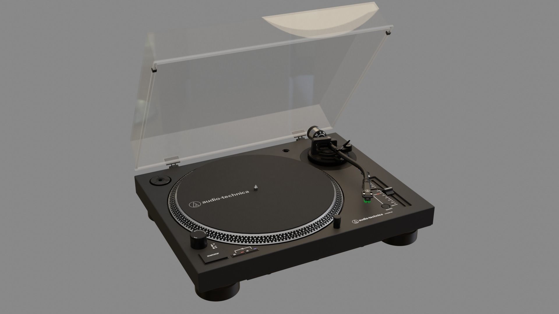 AUDIO-TECHNICA AT-LP120USB 3D model_3